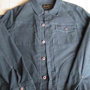 Howler Brothers Depot Racer Black Corduroy Jacket M